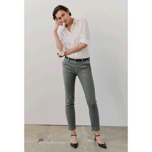 Nili Lotan "Jenna" Pants in Grey, size 6 ** AS IS **